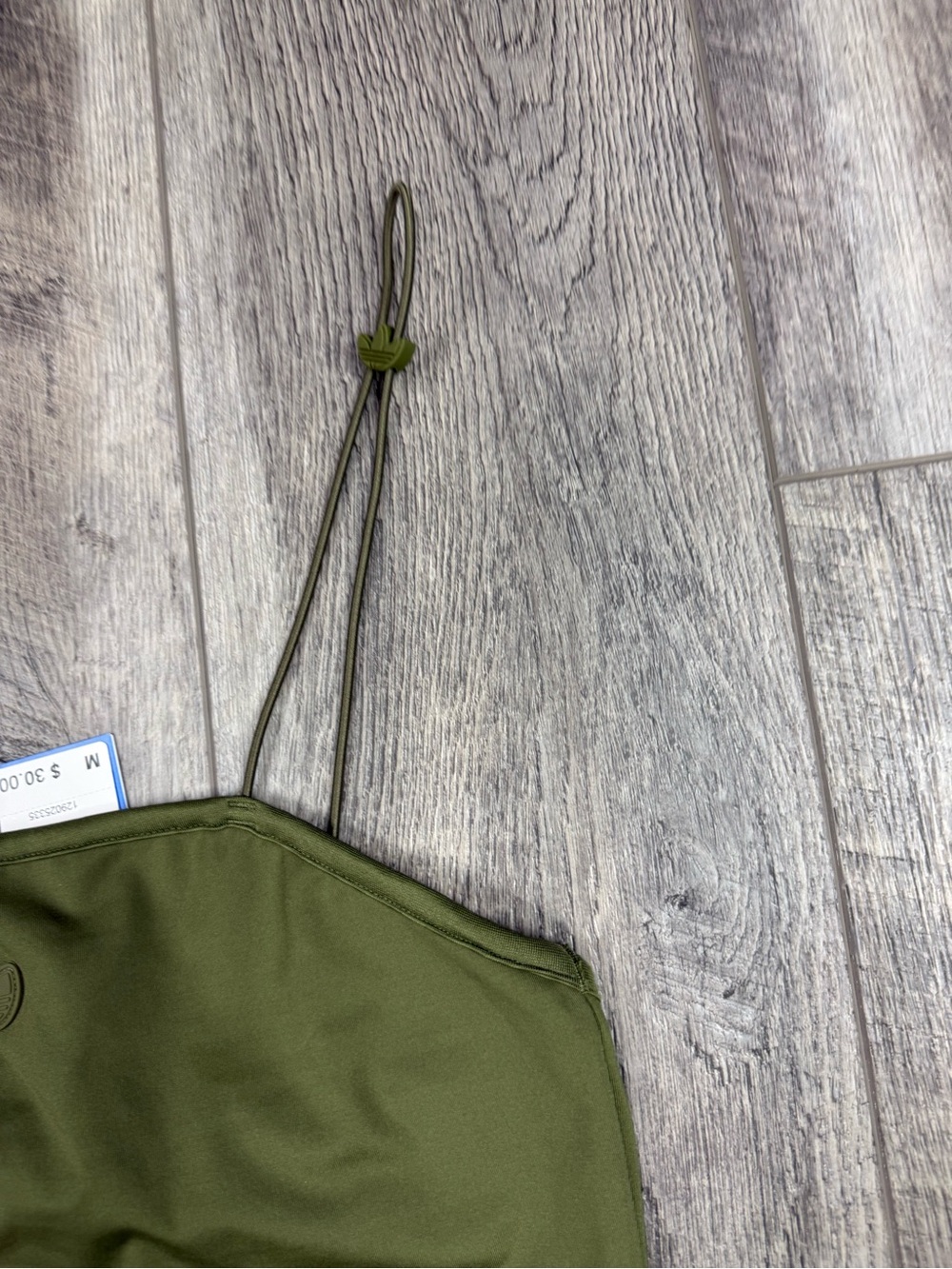 Adidas Olive Crop Top - Picture 4 of 13